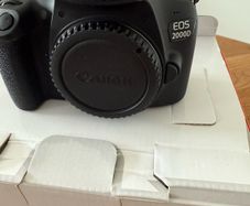 Canon EOS 2000D DSLR Camera with 18 55mm Lens Perfect Condition