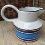 midwinter, moon, vintage blue jug Image 3