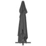 Outdoor Umbrella with Portable Base Anthracite Image 7