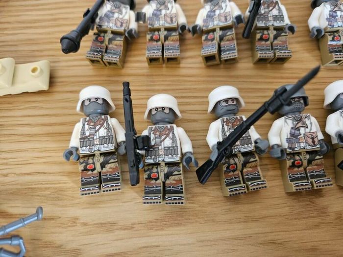 Lego Compatible WW2 German winter soilders New