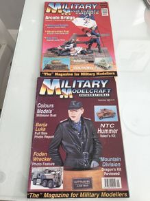 2 Military Model-craft magazines