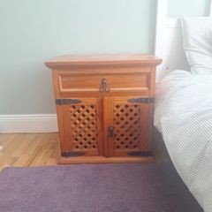 pine locker / side table