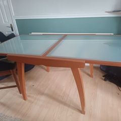 Extendable Dining Table and 2 Chairs