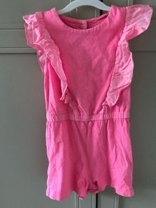 Pink M&S playsuit
