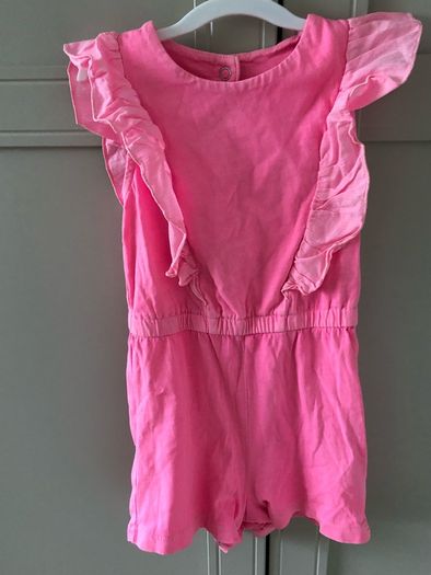Pink M&S playsuit