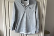 under armour men's grey zippy medium