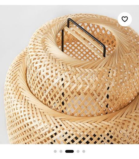 IKEA bamboo floor lamp