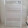 500W White Electric Radiator Heater Image 2