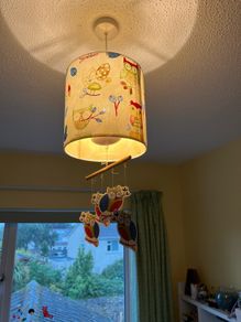 Rotating Mobile Lampshade