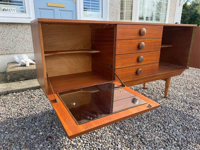 vintage teak sideboard