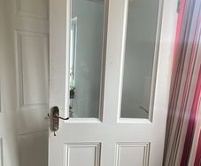 glass internal door