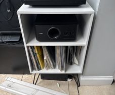 stereo record player stand