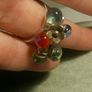 Original Sterling Silver Ring and Crystals Image 6