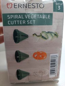 Ernesto Spiral Vegetable Cutter Set of 3