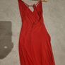 Red evening dress size 10 Image 3