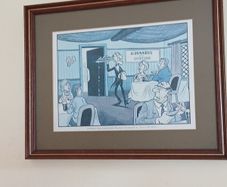Galway International Oyster Festival caricature by Terry Willers
