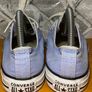Converse All Star Ladies Girls Light Blue Canvas Lo Top Trainers UK4 EUR36.5 Image 6