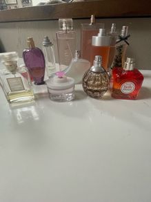selection of perfumes