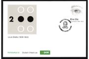 2009 Ireland The 100th Anniversary of the Birth of Louis Braille Commemorative Stamp An Post First Day Cover (FDC)