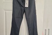 Mango Leather Trousers