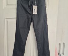 Mango Leather Trousers