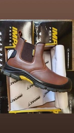 Brand New Safety Impact Work Boots