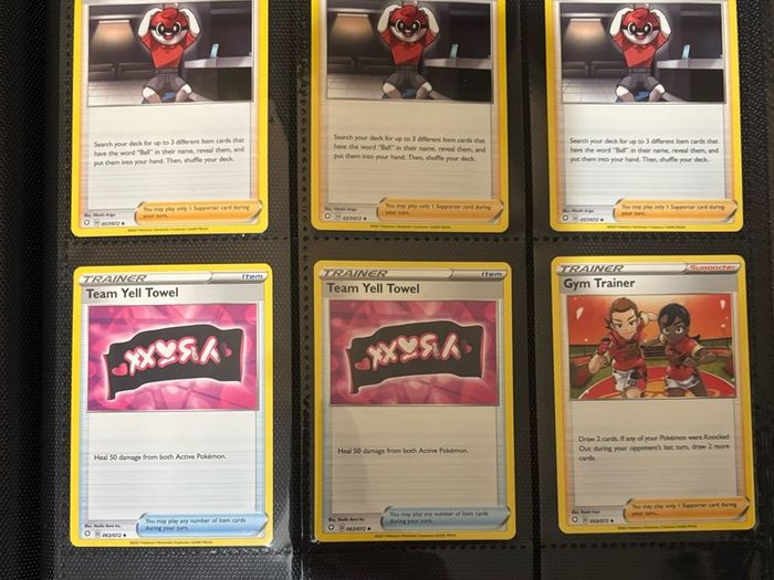 Pokemon Trainer Cards