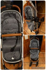 baby stroller, Never-worn Nike sneakers