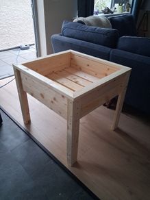 Handmade Raised Wooden Planter
