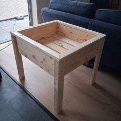 Handmade Raised Wooden Planter
