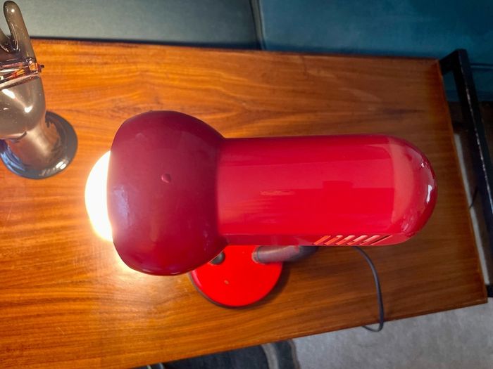 Vintage MG Mid Century Modern Metal Desk Lamp
