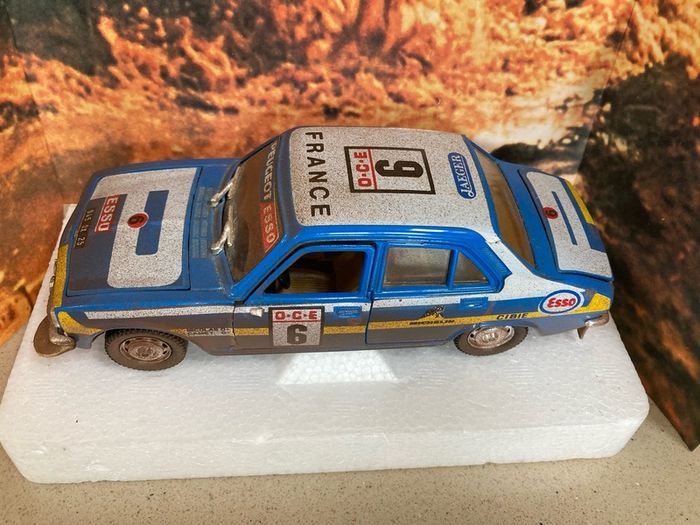 Peugeot 504 GL East African Safari Polistil 1/26 Rare