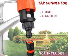 Universal Tap Water Plastic Hose Pipe Joint Tube Quick Connect Garden Mixer Tap Adaptor