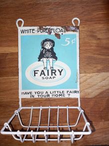 Vintage Fairy soap dish