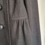 Redherring black wool coat Image 2