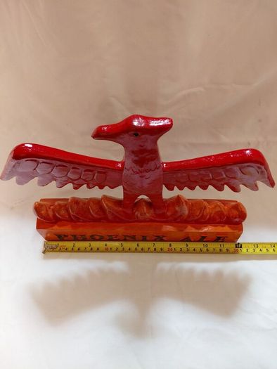 Vintage HandPainted Phoenix Ale Promo Figure Rare