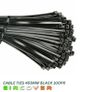 Heavy Duty White Cable Ties 200mm  Black 100pk Image 8