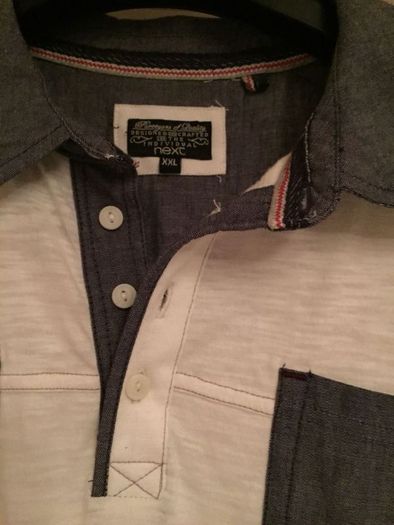 Mens lovely spring polo shirt next xxl