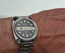 Vintage BULER BULLDOG Watch 1960s Swiss Watch