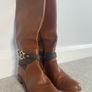 Michael Kors tall flat boots - free postage Image 2