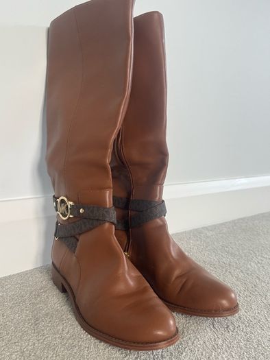 Michael Kors tall flat boots - free postage