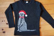 Age 6-7 Christmas Meerkat Jumper