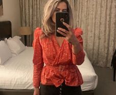zara blouse