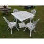 Cast Iron Table Square Style N Image 2