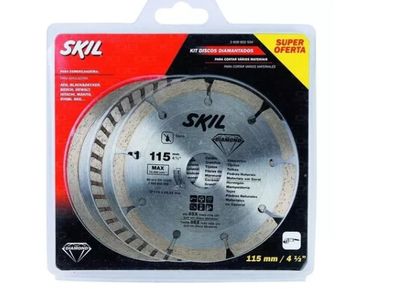 Skil 3 pack 115mm Grinder Disks