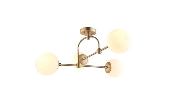 antique brass ceiling light
