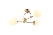 antique brass ceiling light