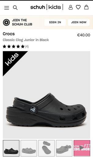 Crocs and Nike Sliders. Size UK Junior 11