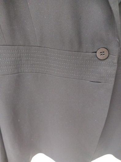 Feraud Black 100% Silk Jacket/Silk Lining F40 D38 UK12