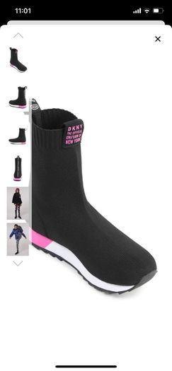 DKNY sock trainers uk 5 as new!